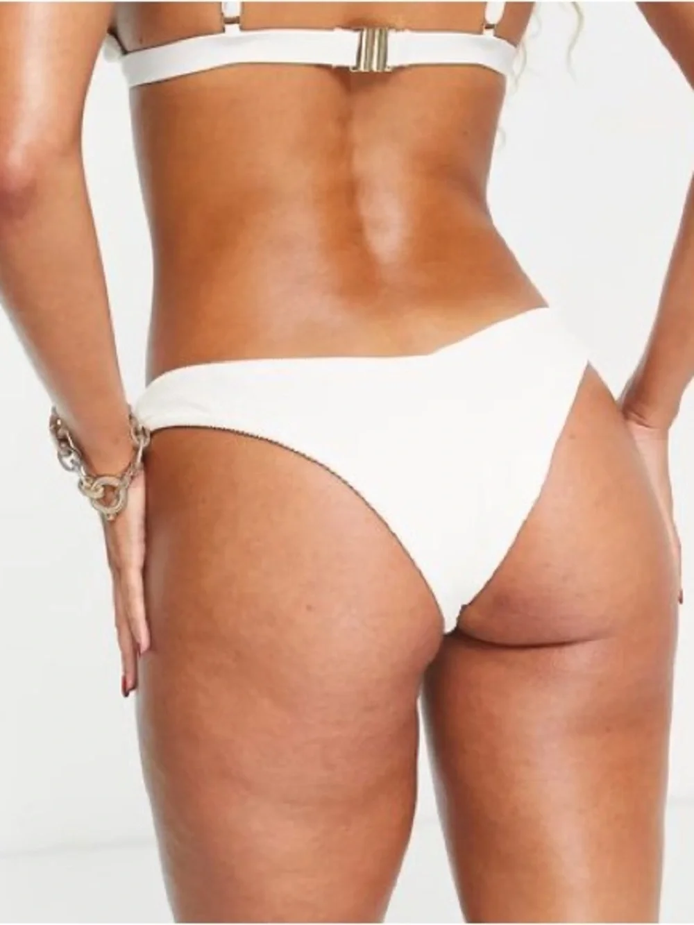Kulani Kinis x Hannah Meloche Ribbed White Bikini Set